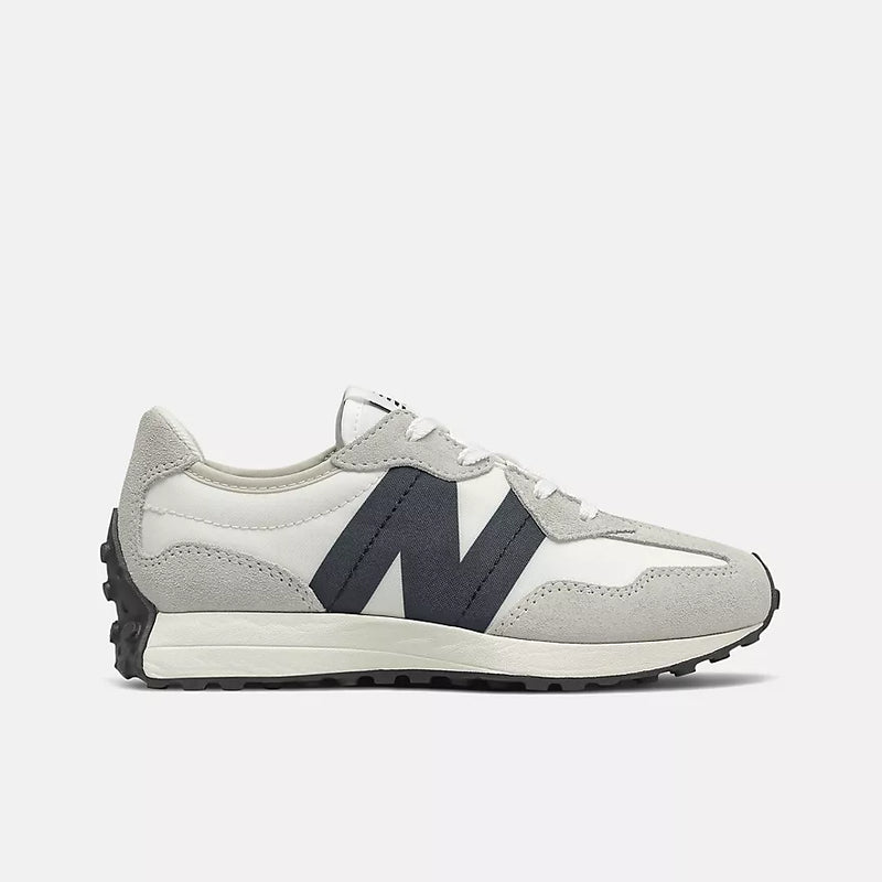 New Balance Silver Birch/Black 327 Youth Sneaker