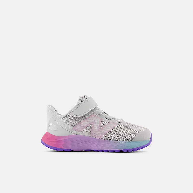 New Balance Grey Matter Fresh Foam Arishi v4 Bungee Lace Toddler Sneaker