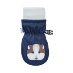 Kombi True Navy Baby Animal Infant Mitt