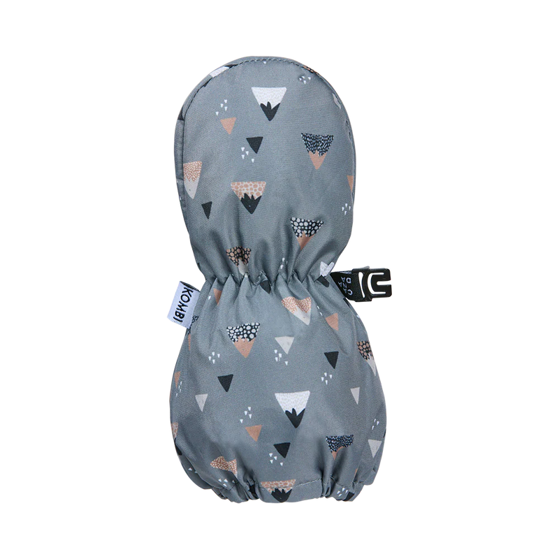 Kombi Grey Baby Peaks Baby Bear Infant Mitt