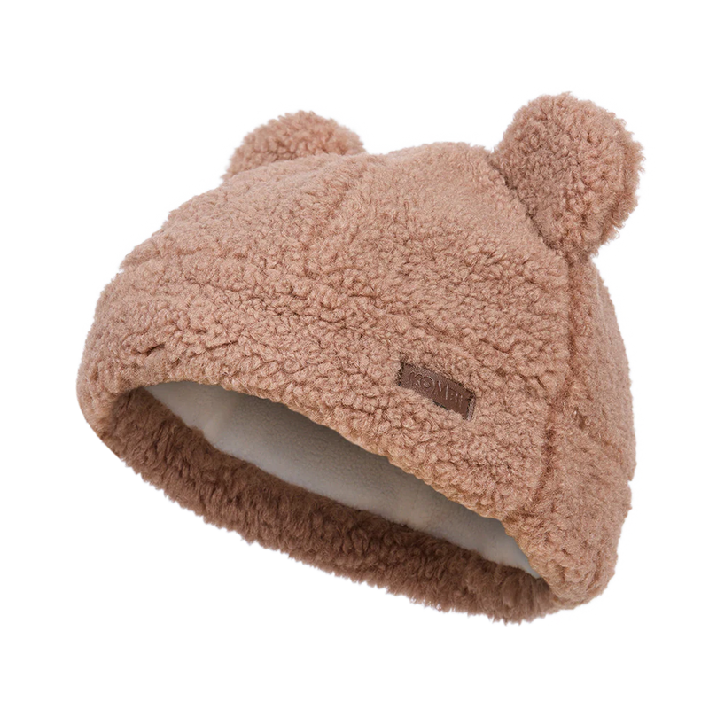 Kombi Brown Oak Winnie Infant Hat