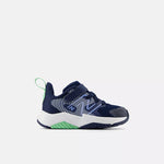 New Balance Navy Rave Run v2 Bungee Lace Toddler Sneaker