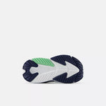 New Balance Navy Rave Run v2 Bungee Lace Toddler Sneaker