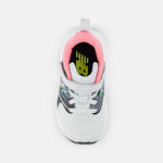 New Balance Quartz Grey/Pink Rave Run v2 Toddler Sneaker