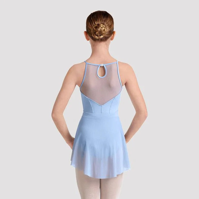 Mirella Blue Kaleidoscope Mesh Skirt