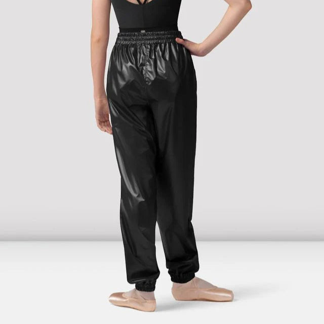 Bloch Mirella Ladies Black Metallic Zephyr Ripstop Pants