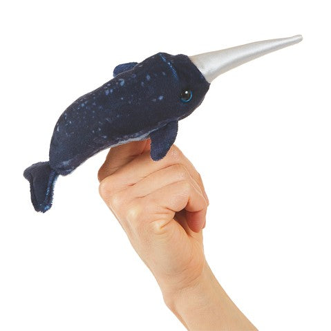 Folkmanis Narwhal Finger Puppet