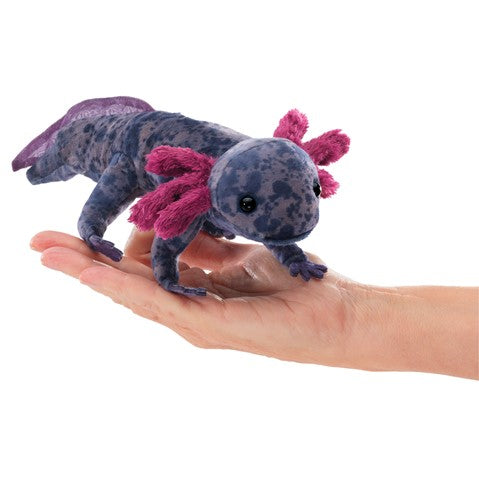 Folkmanis Black Axolotl Puppet