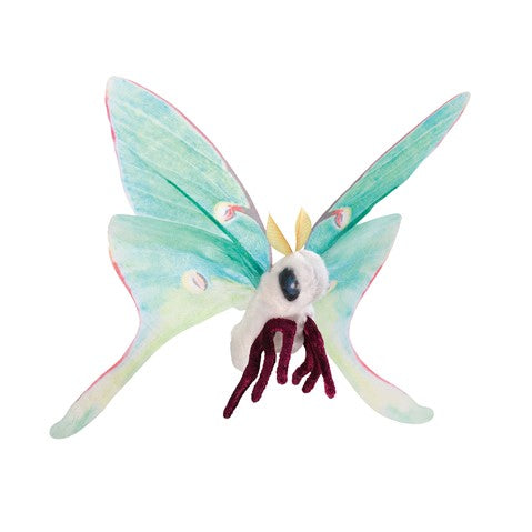 Folkmanis Luna Moth Finger Puppet