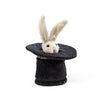 Folkmanis Rabbit In Hat Finger Puppet