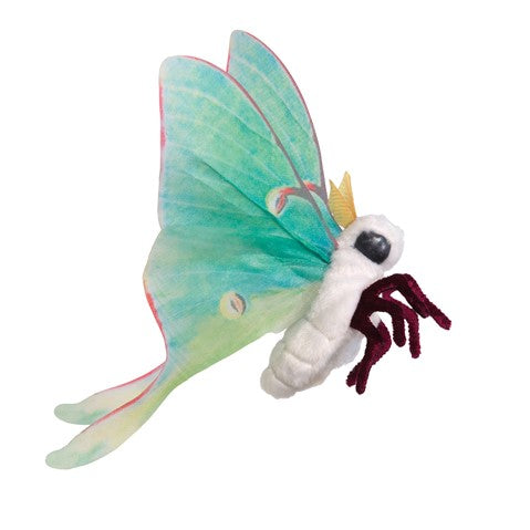 Folkmanis Luna Moth Finger Puppet