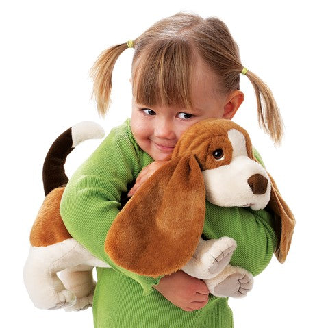 Folkmanis Basset Hound Puppet