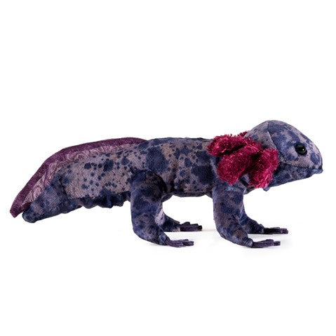 Folkmanis Black Axolotl Puppet