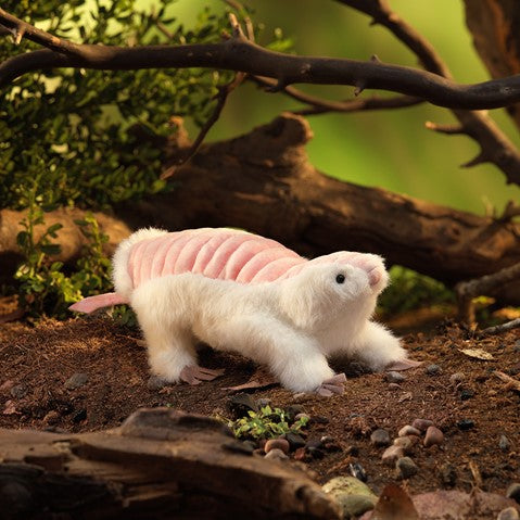 Folkmanis Pink Fairy Armadillo Puppet