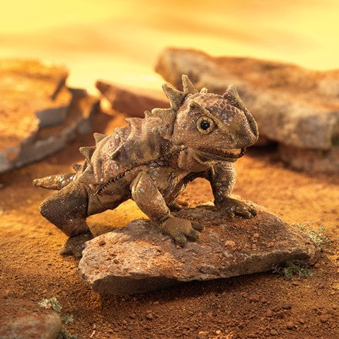 Folkmanis Horned Lizard Puppet