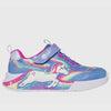 Skechers Blue Muti S-Lights Unicorn Chaser Toddler Sneaker