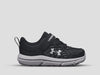 Under Armour Black/White Assert 10 Toddler A/C Sneaker