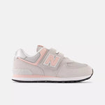 New Balance Rain Cloud 574 Core Hook & Loop Children’s Sneaker