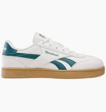 Reebok Chalk/Retro Teal/SGum Smash Edge Youth Sneaker