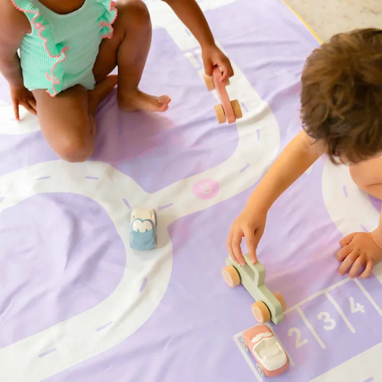 Lavender Road Play Towel