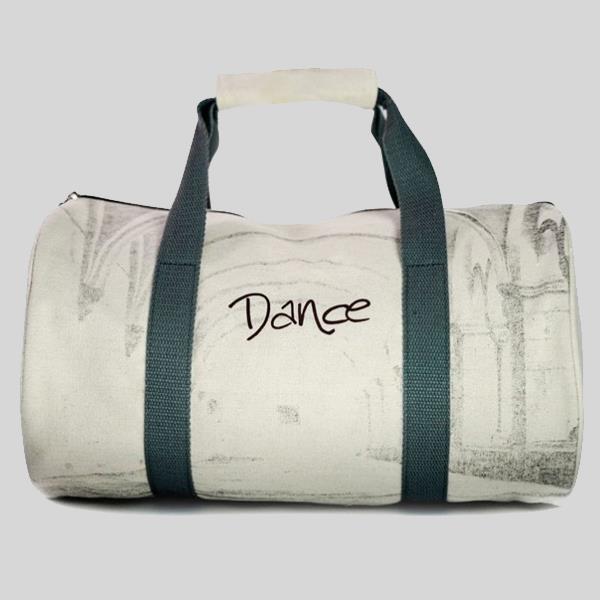 Sansha Cream Canvas Duffle Bag
