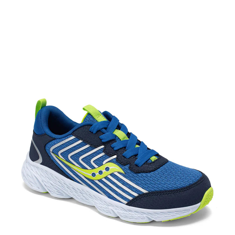 Saucony Navy/Blue Wind 3.0 Children's Sneaker