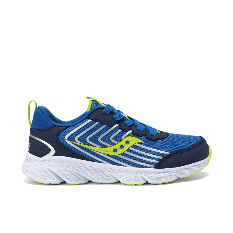 Saucony Navy/Blue Wind 3.0 Children's Sneaker