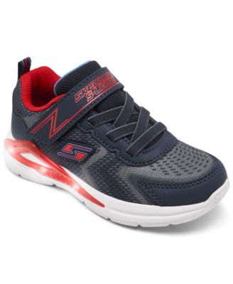 Skechers Navy/Red S Lights Tri-Namics Toddler Sneaker