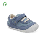 Stride Rite Blue Sprout Soft Motion Baby Sneaker