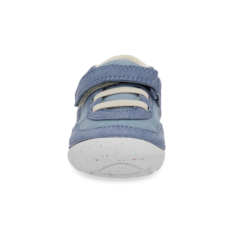 Stride Rite Blue Sprout Soft Motion Baby Sneaker