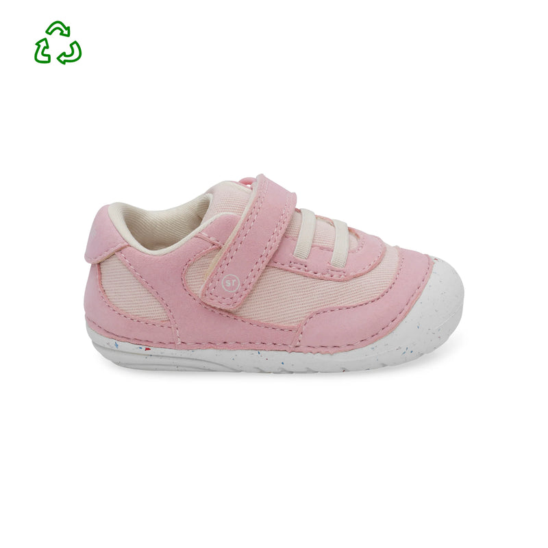 Stride Rite Pink Sprout Soft Motion Baby Sneaker