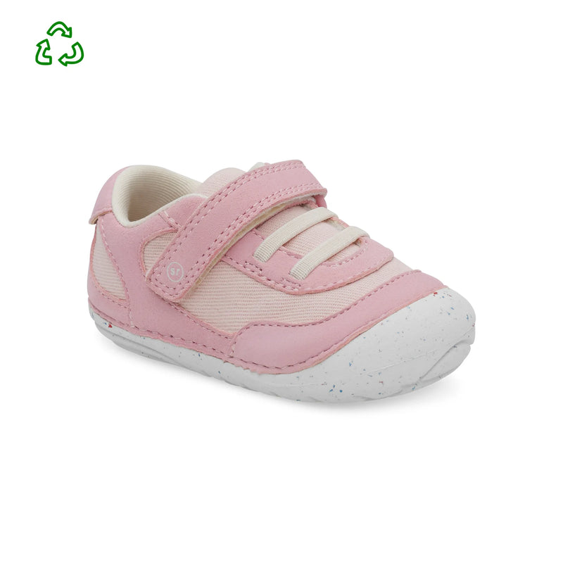 Stride Rite Pink Sprout Soft Motion Baby Sneaker