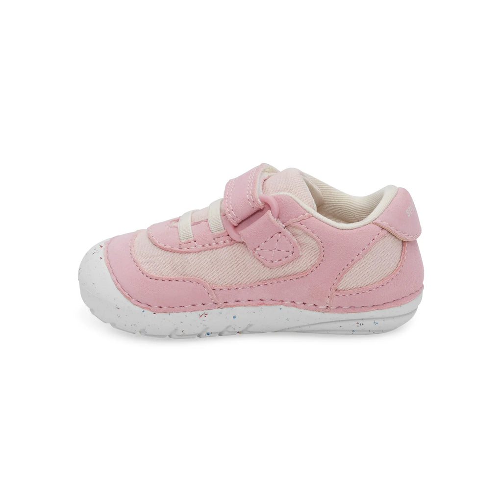 Stride Rite Pink Sprout Soft Motion Baby Sneaker