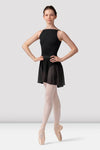 Bloch Mirella Ladies Black Zephyr Pull On Skirt