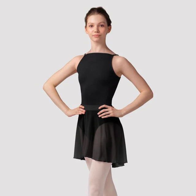 Bloch Mirella Ladies Black Zephyr Pull On Skirt