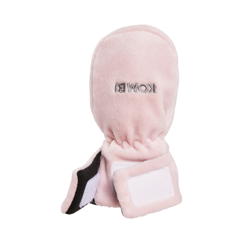 Kombi Rose Shadow Fuzzy Infant Mitt