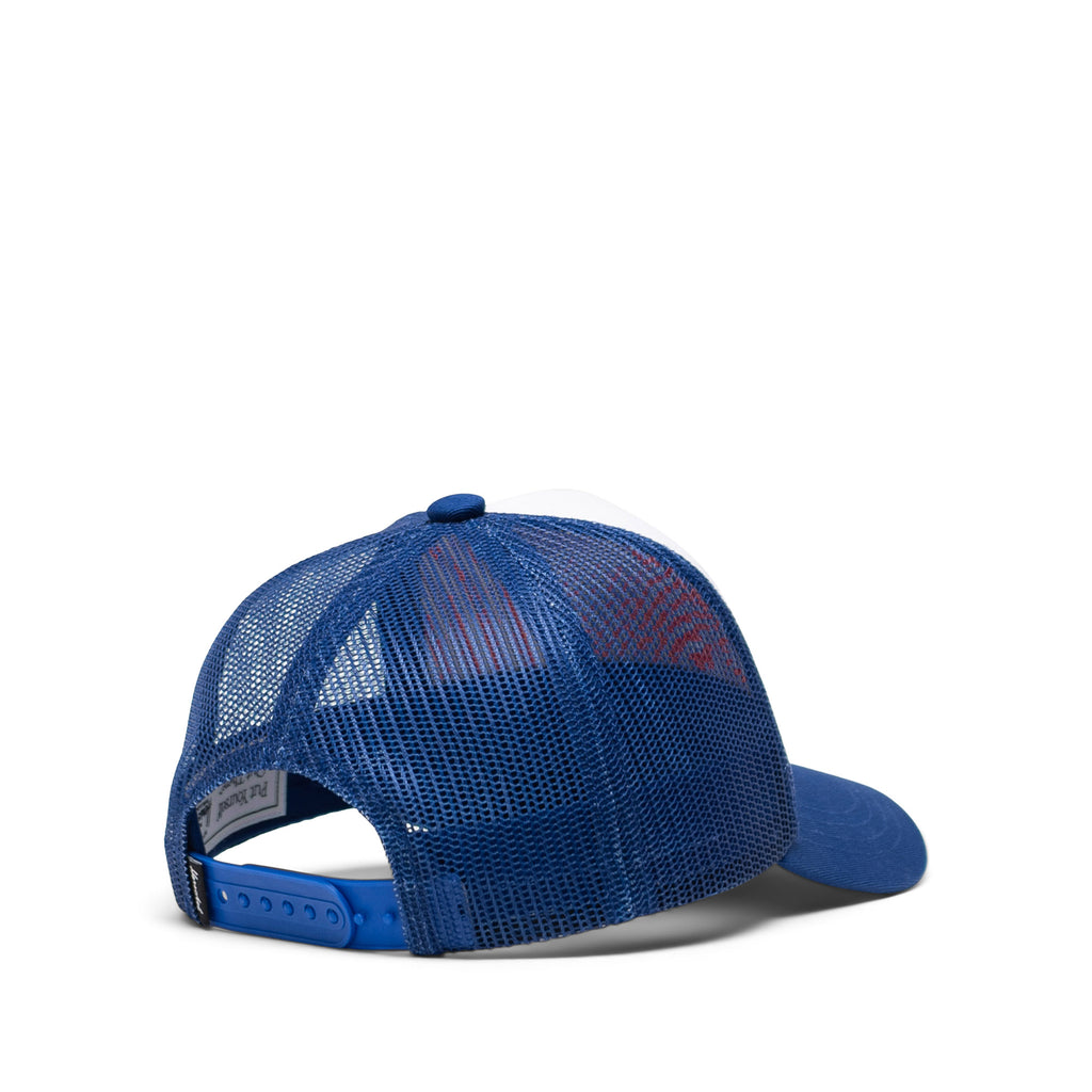 Herschel Sodalite Blue/White 2-4 Years Whaler Cotton Cap
