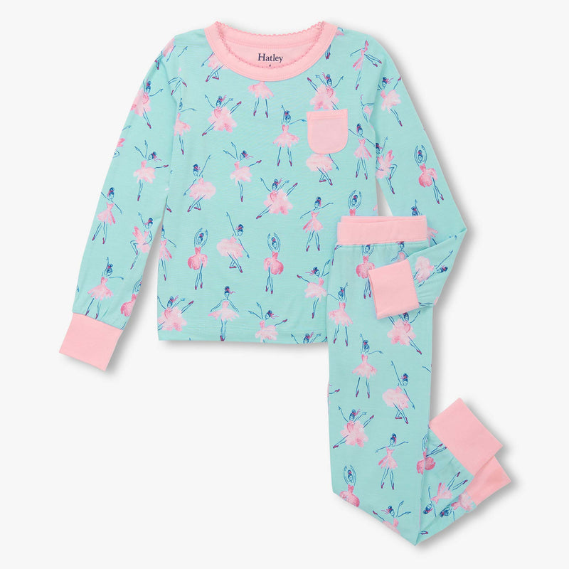 Hatley Ballet School Bamboo Pajama Set