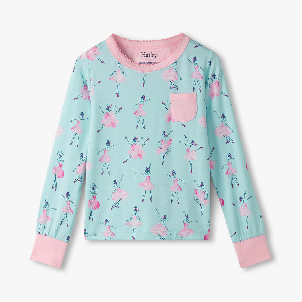 Hatley Ballet School Bamboo Pajama Set