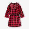 Little Blue House Buffalo Plaid Fleece Robe