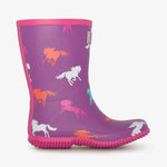 Hatley Leaping Horses Packable Rain Boots