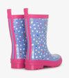 Hatley Lots Of Dots Shiny Rain Boots