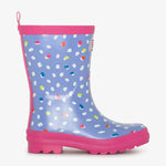 Hatley Lots Of Dots Shiny Rain Boots