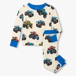 Hatley Mega Monster Truck Bamboo Pajama Set