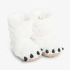 Little Blue House Polar Bear Paw Slippers