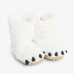 Little Blue House Polar Bear Paw Slippers