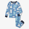 Little Blue House Blue Polar Bears Pajama Set