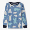 Little Blue House Blue Polar Bears Pajama Set