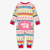 Little Blue House Cream Fair Isle Baby Union Suit