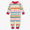 Little Blue House Cream Fair Isle Baby Union Suit